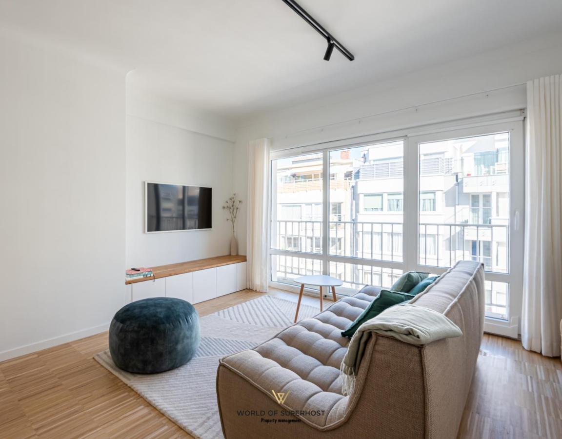 Luxurious Apartment Next To The Sea And City Centre With Free Parking Space Oostende Buitenkant foto