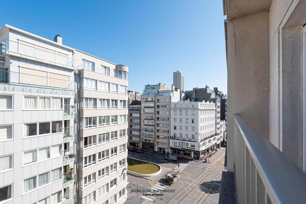 Luxurious Apartment Next To The Sea And City Centre With Free Parking Space Oostende Buitenkant foto